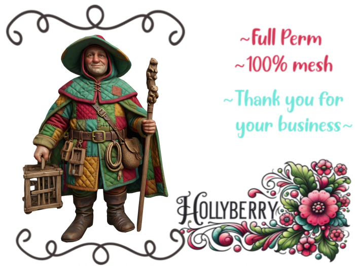 HB: Whimsy Medieval Trapper B FuLL PERM