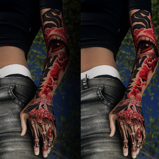 FR ~ SENDER Lower Sleeve+ Hand