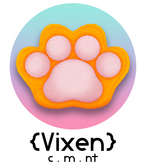 {Vixen} - Kitty Beans Throw Pillow - { #03 Sunflower }
