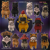 1.YOKAI - Tiny Evil - Chicken Cat  RARE