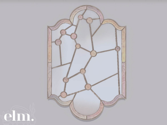 Elm. Star Sign Mirrors//Sagittarius