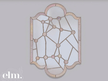 Elm. Star Sign Mirrors//Gemini