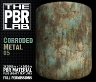 The PBR Lab - Corroded Metal 05