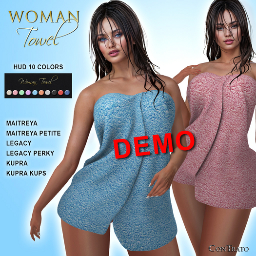 [ConTrato] Woman Towel DEMO