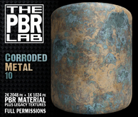 The PBR Lab - Corroded Metal 10