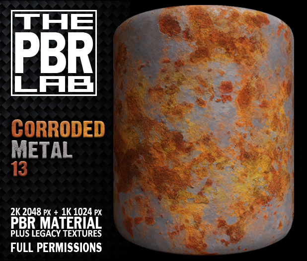 The PBR Lab - Corroded Metal 13