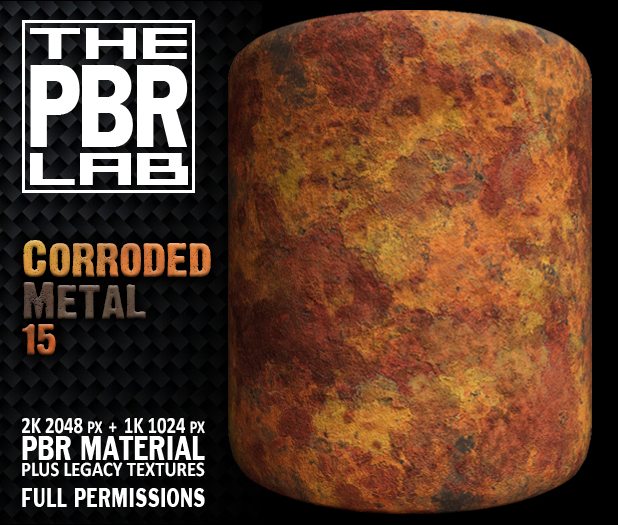 The PBR Lab - Corroded Metal 15