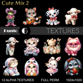 Full Perm Textures - Cute Mix 2