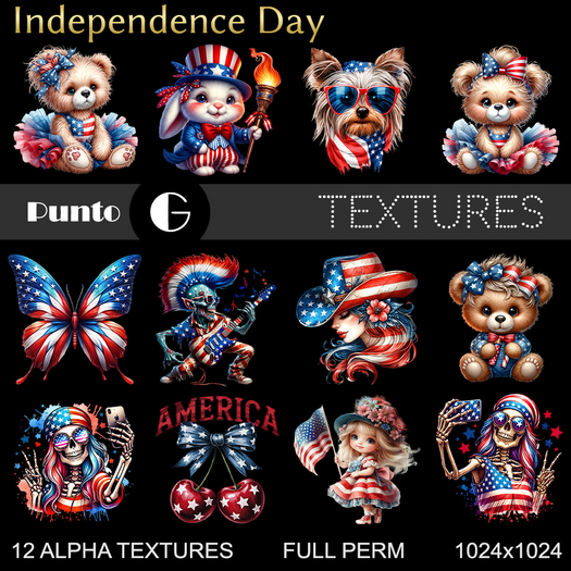 Full Perm Textures - Independence Day