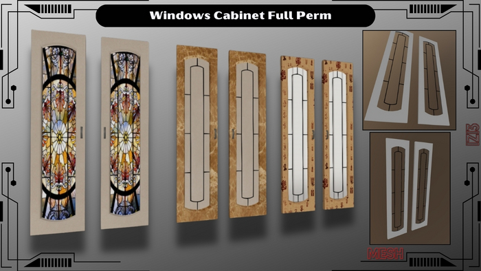 Mesh Cabinet Windows Full Perm isabelleize