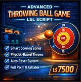 Advanced Throwing Ball Game LSL Script with Smart Scoring System, Target Detection, Auto Reset & Full Permissions