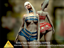 SUISUI Tape Outfit-TOP-SKIRT-STRING FATPACK