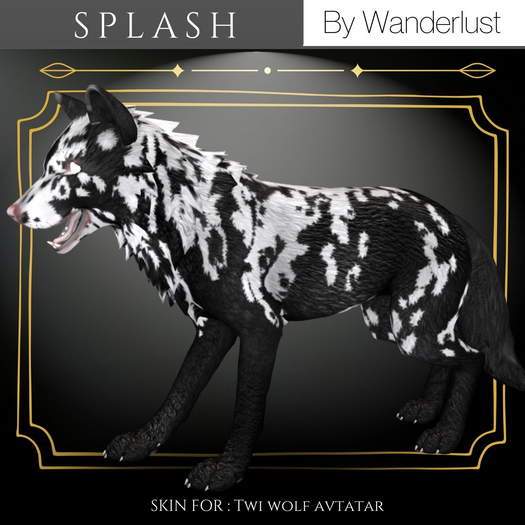 Wanderlust-Splash TWI Wolf Applier Boxed