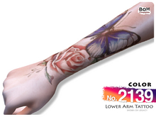 (Lower Arm Tattoo) No.2139 Color