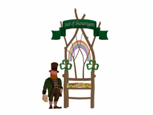 St Patrick's Day Interactive Naming Chair