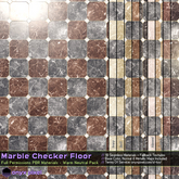 onyx.pixel - Materials - Marble Checker - Warm Neutral Pack