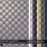onyx.pixel - Materials - Quilted Leather - Cool Neutral Pack