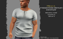 Praga Weekender Henley - Droplet