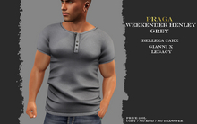 Praga Weekender Henley - Grey