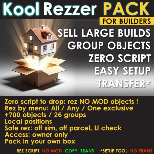 Kool Rezzer PACK builder
