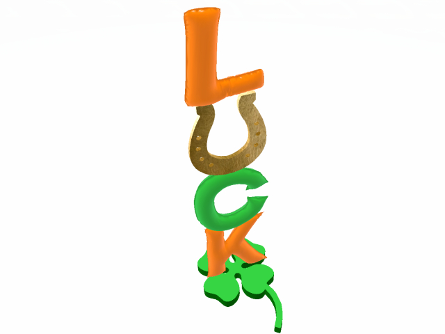 St Patrick's Day Luck Balloon Decor