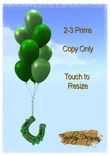 ~R~Lucky St. Patrick's Day Balloons ~ Copy