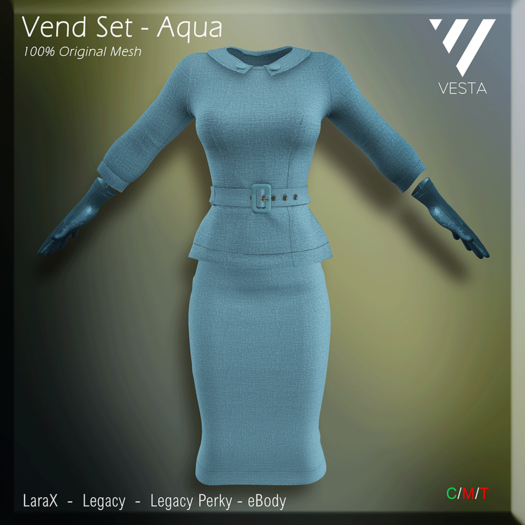 VESTA - Vend Set - Aqua