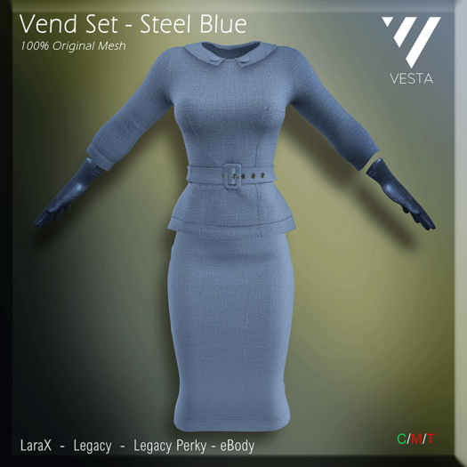 VESTA - Vend Set - Blue