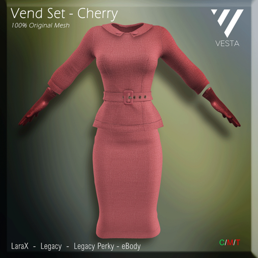 VESTA - Vend Set - Cherry