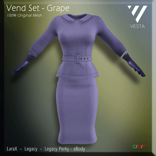 VESTA - Vend Set - Grape