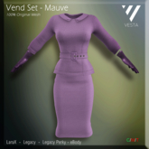 VESTA - Vend Set - Mauve