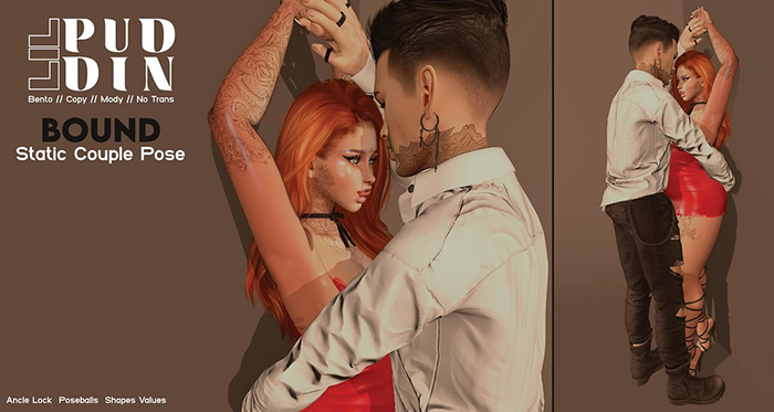 LILPUDDIN - Bound Couples Bento Pose
