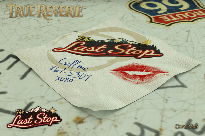 [True Reverie] The Last Stop - XoXo Napkin