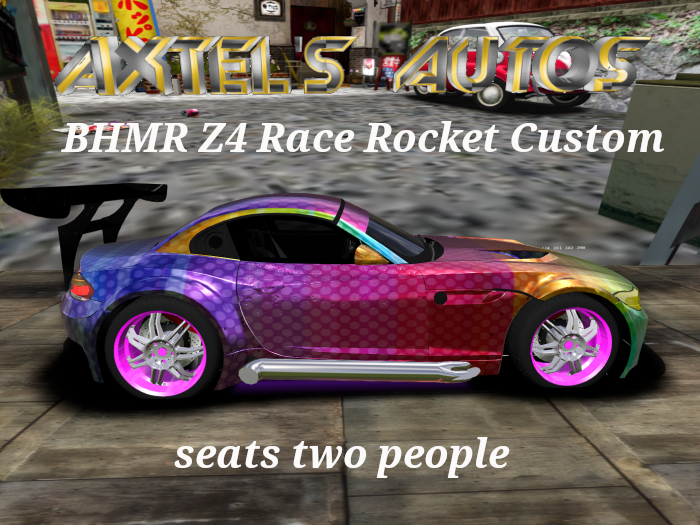 Second Life Marketplace - BHMR Z4 Race Rocket Custom _v2026 NEW ...