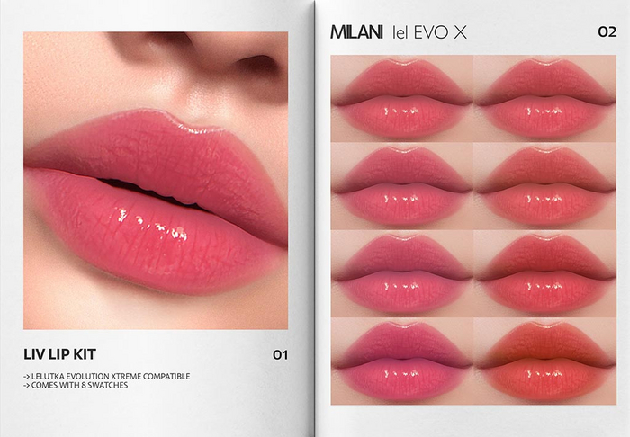 MILANI - "LIV" LIP KIT / FATPACK