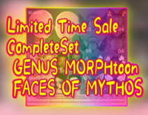 [Limited Time Sale][CompleteSet] GENUS MORPHtoon - FACES OF MYTHOS