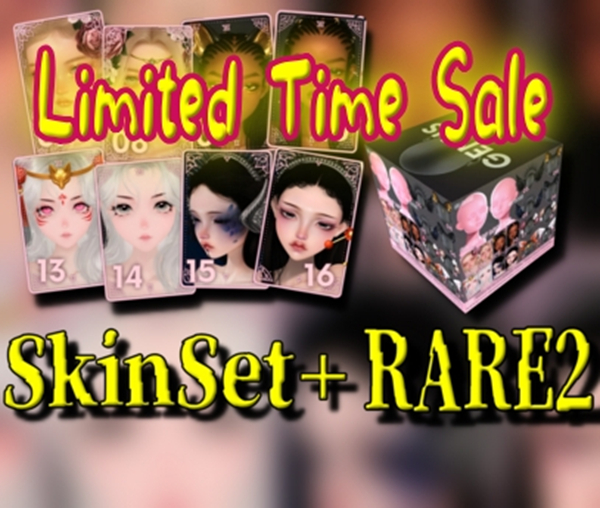 Limited Time Sale！02 GENUS MORPHtoon - FACES OF MYTHOS - Set 02 RARE+SKINSET