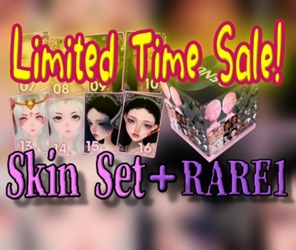 Limited Time Sale！01 GENUS MORPHtoon - FACES OF MYTHOS - Set 01 RARE+SKINSET