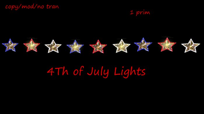 Independence Day Star Lights