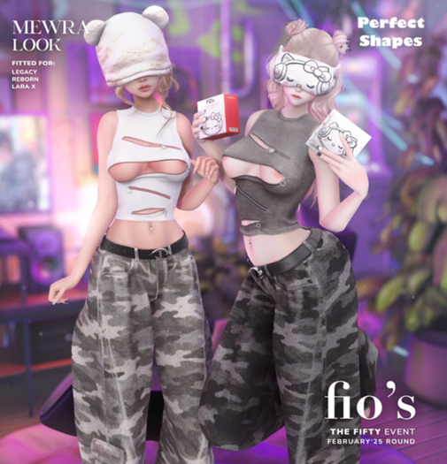 .:Fio's - Mewra Look GACHA - set9:.