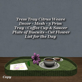 Tress Tray Citrus Weave
