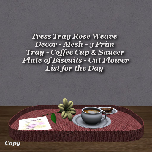 Tress Tray Rose Weave