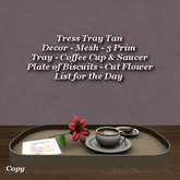 Tress Tray Tan