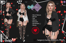 - MicRo - Outfit Sweet flirting Black