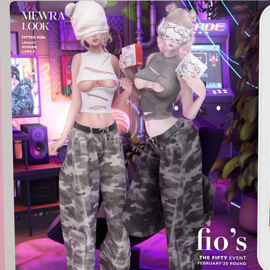 .:Fio's - Mewra Look GACHA - set13:.