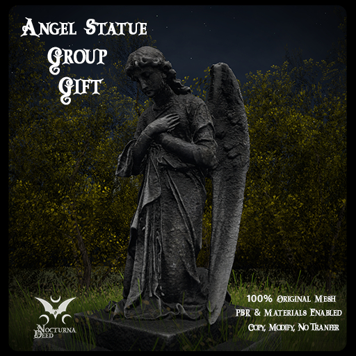 Angel Statue Group Gift GO TO STORE <ND> Rezz and Unpack