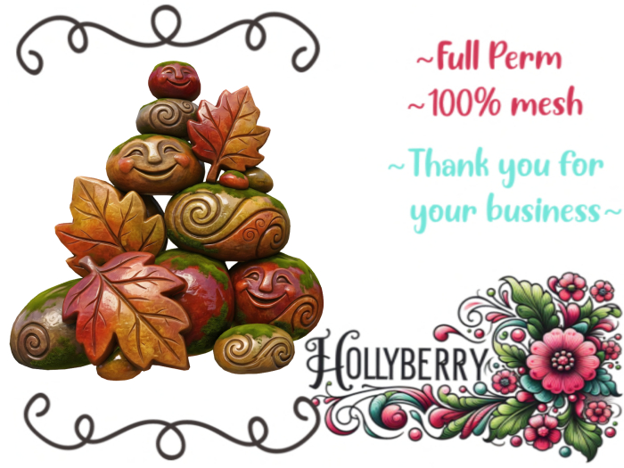 HB: Autumn Fall Stone Stack FuLL PERM