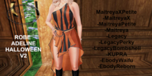 ** DC ** ROBE ADELINE HALLOWEEN V.2 "UNPACKER"