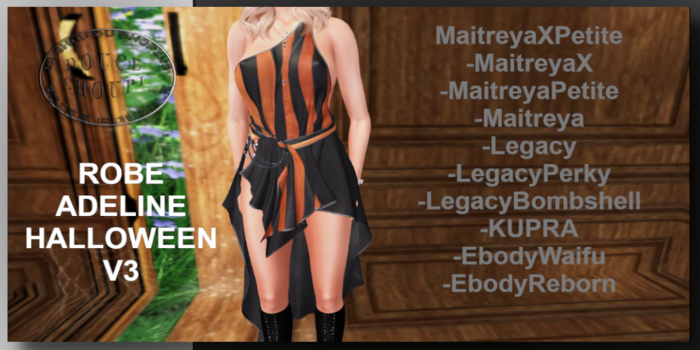 ** DC ** ROBE ADELINE HALLOWEEN V.3 "UNPACKER"