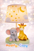 Light me up lamp Crate